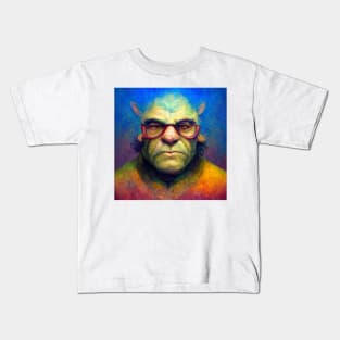 Ogre Glasses Kids T-Shirt